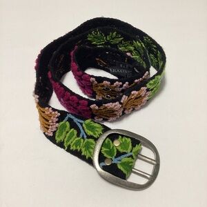 Jenny Krauss Embroidered Boho Wool Belt